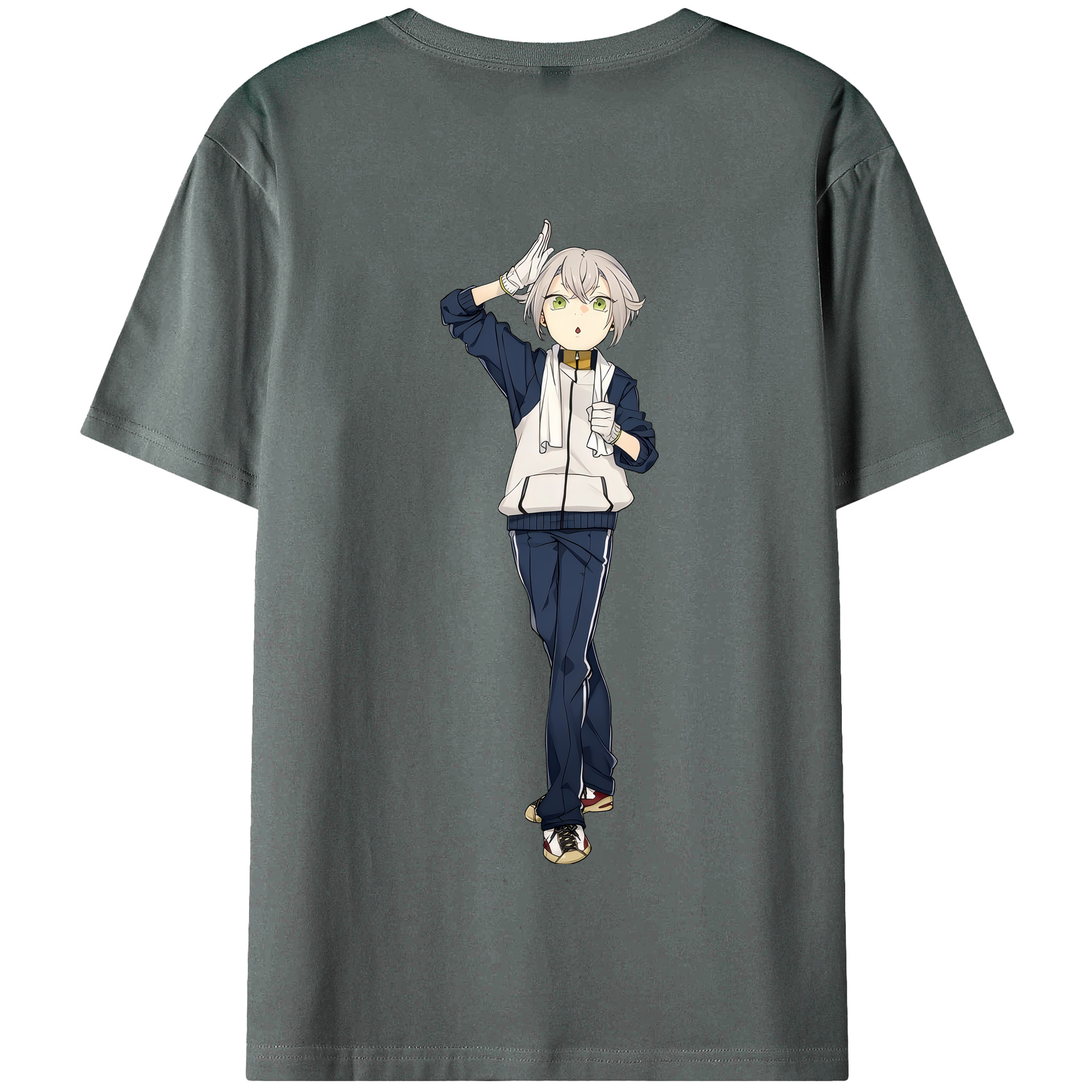 （画像用） 刀剣乱舞 Touken Ranbu 綿100％半袖Tシャツ（背面プリント）